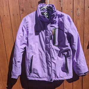 Gemyse Girls Waterproof Fleece Lined Ski/Snow Jacket (10/12)